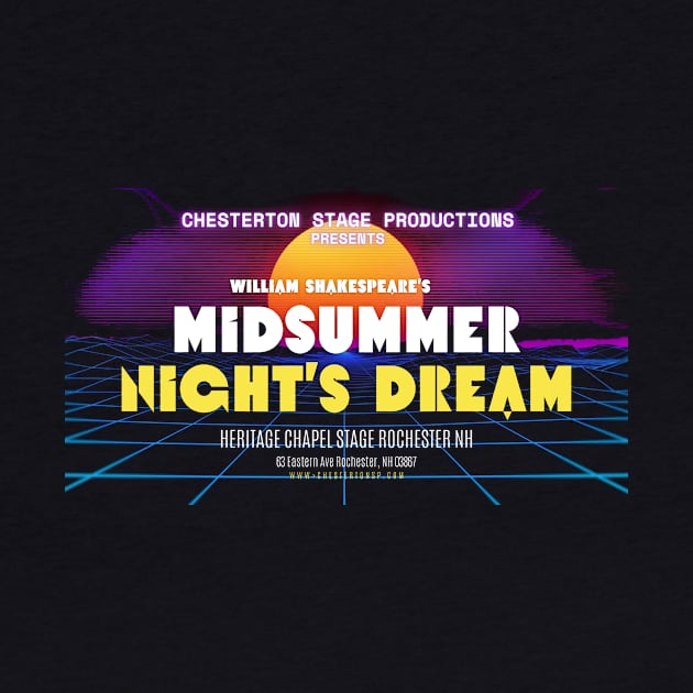 Midsummer Night's Dream 1980's Night's Rider by Chesterton Stage Productions